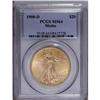 Image 1 : 1908-D $20 Motto MS64 PCGS. The clean obverse field pr 1908-D[$20] Motto MS64 PCGS.