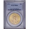 Image 3 : 1911 $20 MS64 PCGS. Exceptionally clean and high-end f 1911[$20] MS64 PCGS.