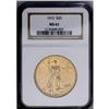 Image 1 : 1912 $20 MS61 NGC. Nicely struck on the design element 1912[$20] MS61 NGC.