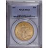 Image 1 : 1912 $20 MS62 PCGS. Honey-gold surfaces display some i 1912[$20] MS62 PCGS.