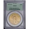 Image 1 : 1913-D $20 MS64 PCGS. Apricot centers gradually cede t 1913-D[$20] MS64 PCGS.