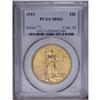 Image 1 : 1915 $20 MS63 PCGS. Sharply struck with bright orange- 1915[$20] MS63 PCGS.