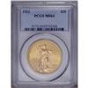 Image 1 : 1922 $20 MS64 PCGS. An uncommonly fine coin for the gr 1922[$20] MS64 PCGS.