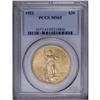 Image 3 : 1922 $20 MS65 PCGS. The Philadelphia Mint double eagle 1922[$20] MS65 PCGS.