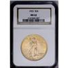 Image 1 : 1923 $20 MS62 NGC. A splendid example with fully lustr 1923[$20] MS62 NGC.