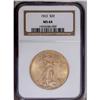 Image 1 : 1923 $20 MS64 NGC. A carefully preserved apricot-gold 1923[$20] MS64 NGC.