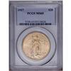 Image 1 : 1927 $20 MS65 PCGS. A pleasing sheen emanates from bot 1927[$20] MS65 PCGS.
