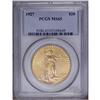 Image 1 : 1927 $20 MS65 PCGS. Peach and yellow-gold coloration b 1927[$20] MS65 PCGS.