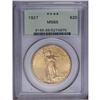 Image 1 : 1927 $20 MS65 PCGS. Lovely orange and lime hues endow 1927[$20] MS65 PCGS.
