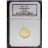 Image 3 : 1861 $2 1/2 Clark, Gruber & Co. Quarter Eagle AU58 NGC 1861[$2 1/2] Clark, Gruber & Co. Quarter Eagl