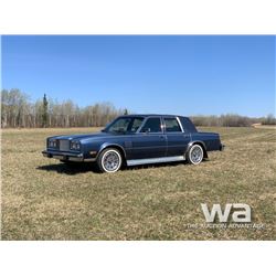 1987 CHRYSLER 5TH AVENUE CAR