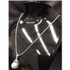 Image 1 : Elegant Ladies 925 Silver Necklace With Pearl Mounted Pendant