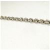 Image 4 : SOLID Sterling Silver HEARTS & Crystal Tennis BRACELET 7" 12.4 gr