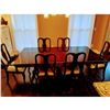 Image 17 : 68"L x 40" W Dining Room Table (includes 18" leaf)