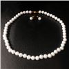 Image 2 : Elegant Matching Pearl Necklace And Earrings