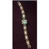 Image 1 : Elegant Ladies Gold Tone Quartz Watch with Unique Band