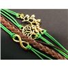 Image 4 : Contemporary Designer Multi-strand Bangle Bracelet