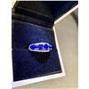 Image 1 : Ladies Size 7 Blue 5 Tanzanite Stone On S925 Ring