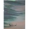 Image 2 : SWAN PAINTING SIGNED BY ANDREW 40IN X 60.5IN