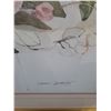 Image 2 : GOLD TONE FRAMD PRINT SIGNED 33IN X 42IN