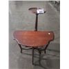 Image 2 : SIDE TABLE, CIGARETTE HOLDER, WASH BOARD, VINTAGE FILE CABINET