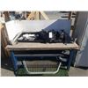 Image 2 : WORK BENCH, GRASS PAD, METAL CABINET, & MORE