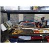 Image 2 : HAND SAW, TOOL BOXES, HEDGE CLIPPERS, BRUSH, CLAMPS, & MORE