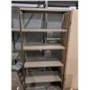 Image 3 : WOODEN CABINET & METAL SHELVING UNIT