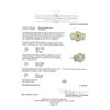 Image 5 : EGL USA Cert 8.66 ctw Fancy Yellow Diamond Ring - Platinum