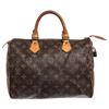 Image 1 : Louis Vuitton Monogram Canvas Leather Speedy 30 cm Bag