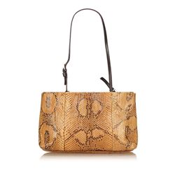 Prada Python Leather Shoulder Bag