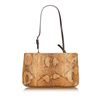 Image 1 : Prada Python Leather Shoulder Bag