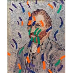 Osvaldo Romberg, Acrylic on printed can