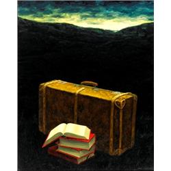 Meir Pichhadze, Oil on canvas