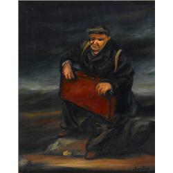 Zvi Malnovitzer, Oil on canvas
