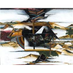 Tuvia Beeri, Acrylic on wood