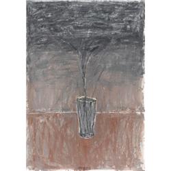 Meir Natif, Oil on paper mounted on woo