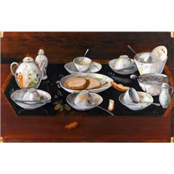 Yigal Ozeri, Oil on wood