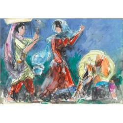 Arie Lubin, Watercolor