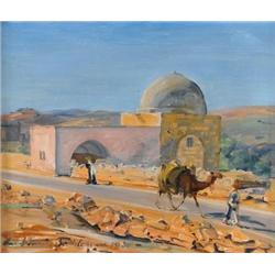 Ludwig Blum, Oil on canvas