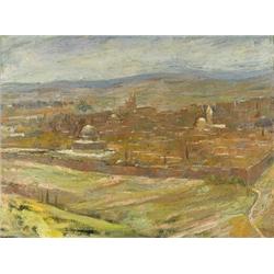 Jakob Steinhardt, Oil on canvas