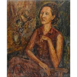 Haim Gliksberg, Oil on canvas