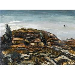 Aharon Kahana, Oil on canvas