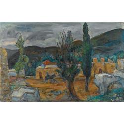 Leo Kahn, Oil on canvas