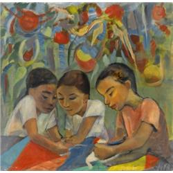 Kaete Ephraim Marcus, Oil on canvas