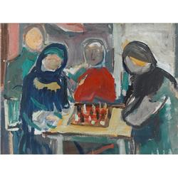 Aharon Giladi, Oil on canvas