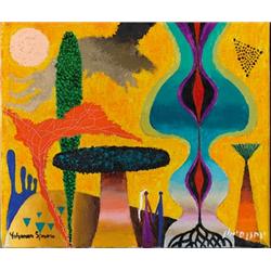 Yochanan Simon, Oil on canvas