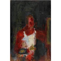 Michael Gross, Oil on wood