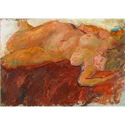 Eliahu Gat, Oil on canvas