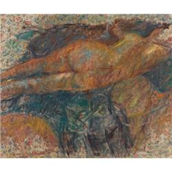 Eliahu Gat, Oil on canvas